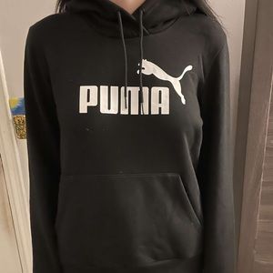 black puma hoodie